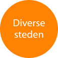 Diverse steden